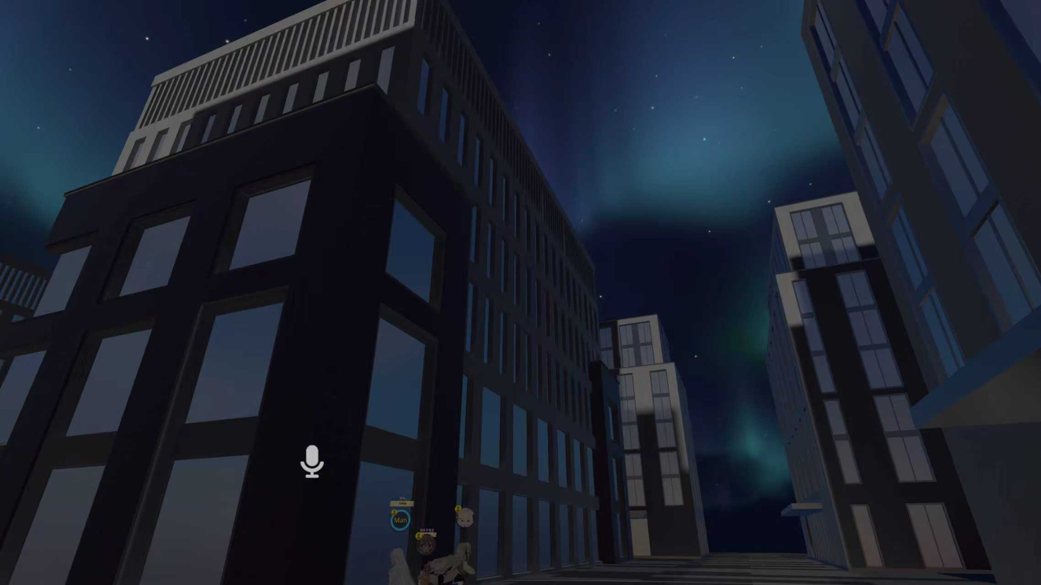 VRChat 夜景校园